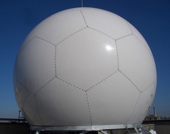卫星通信和气象雷达罩用特氟龙织物